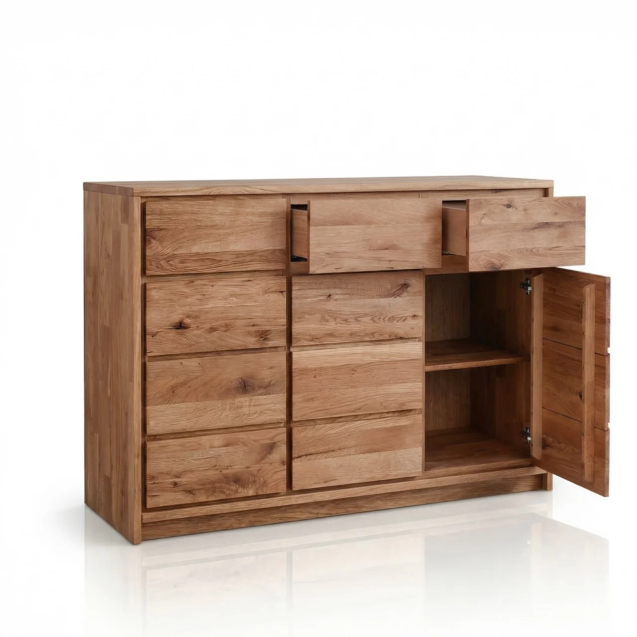 Credenza in rovere massiccio dell'Oregon 3.3 | NordicStory - Image 3