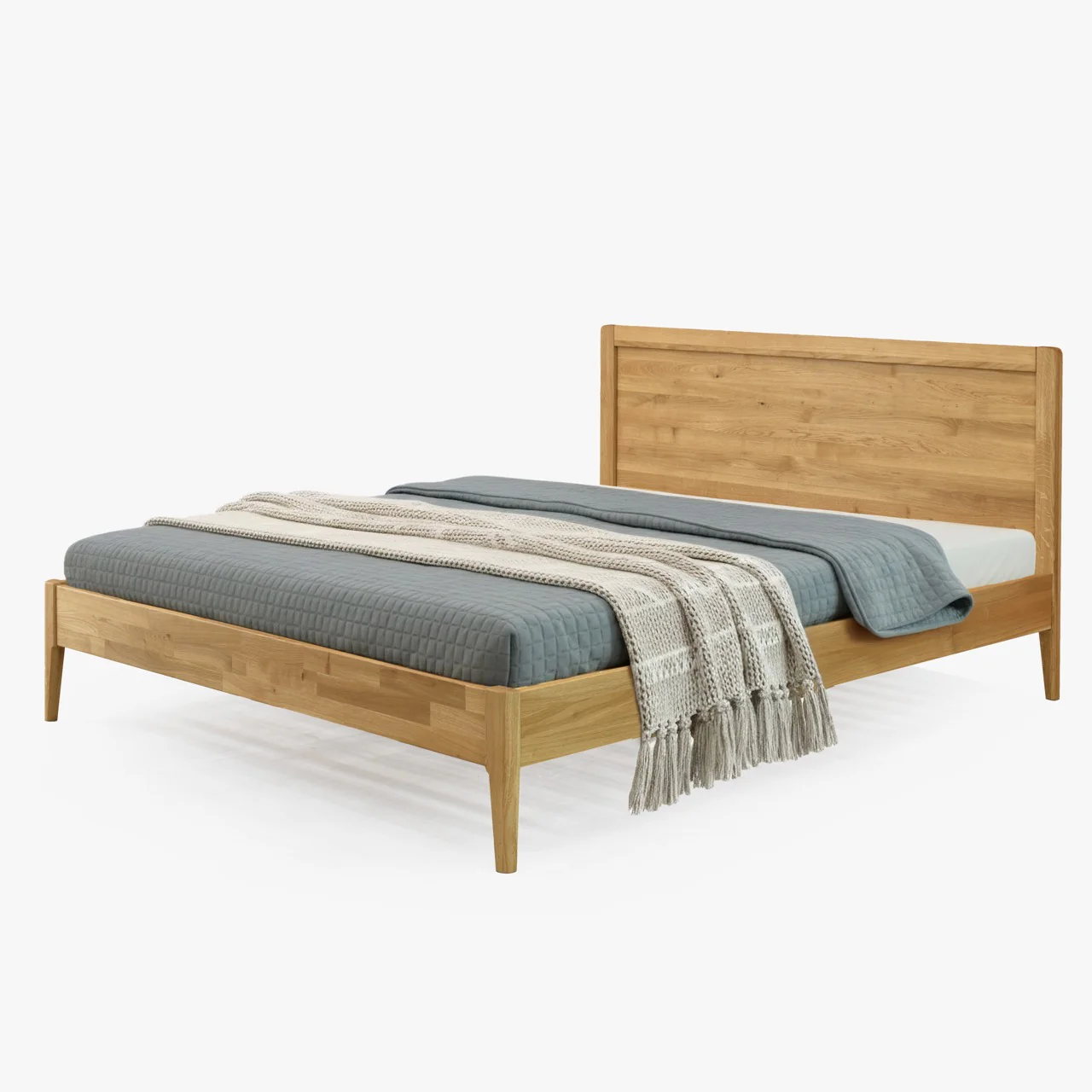 Letto in rovere massiccio Milano | NordicStory - Image 4