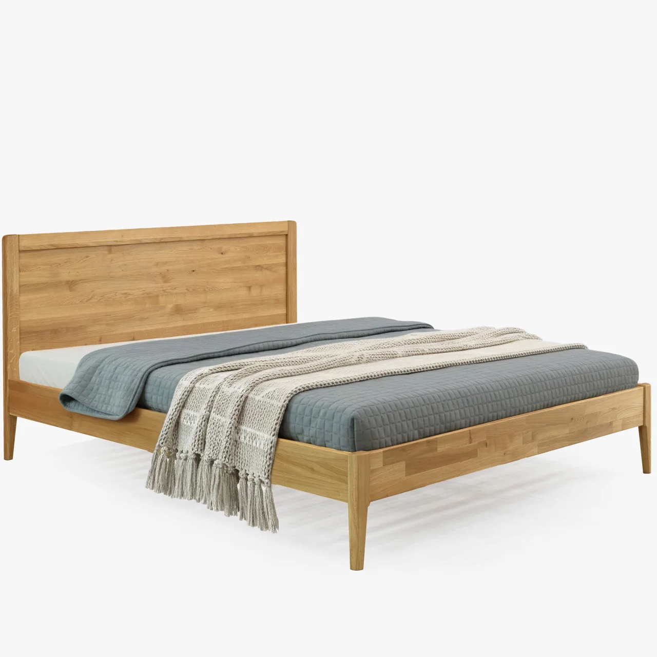 Letto in rovere massiccio Milano | NordicStory - Image 5