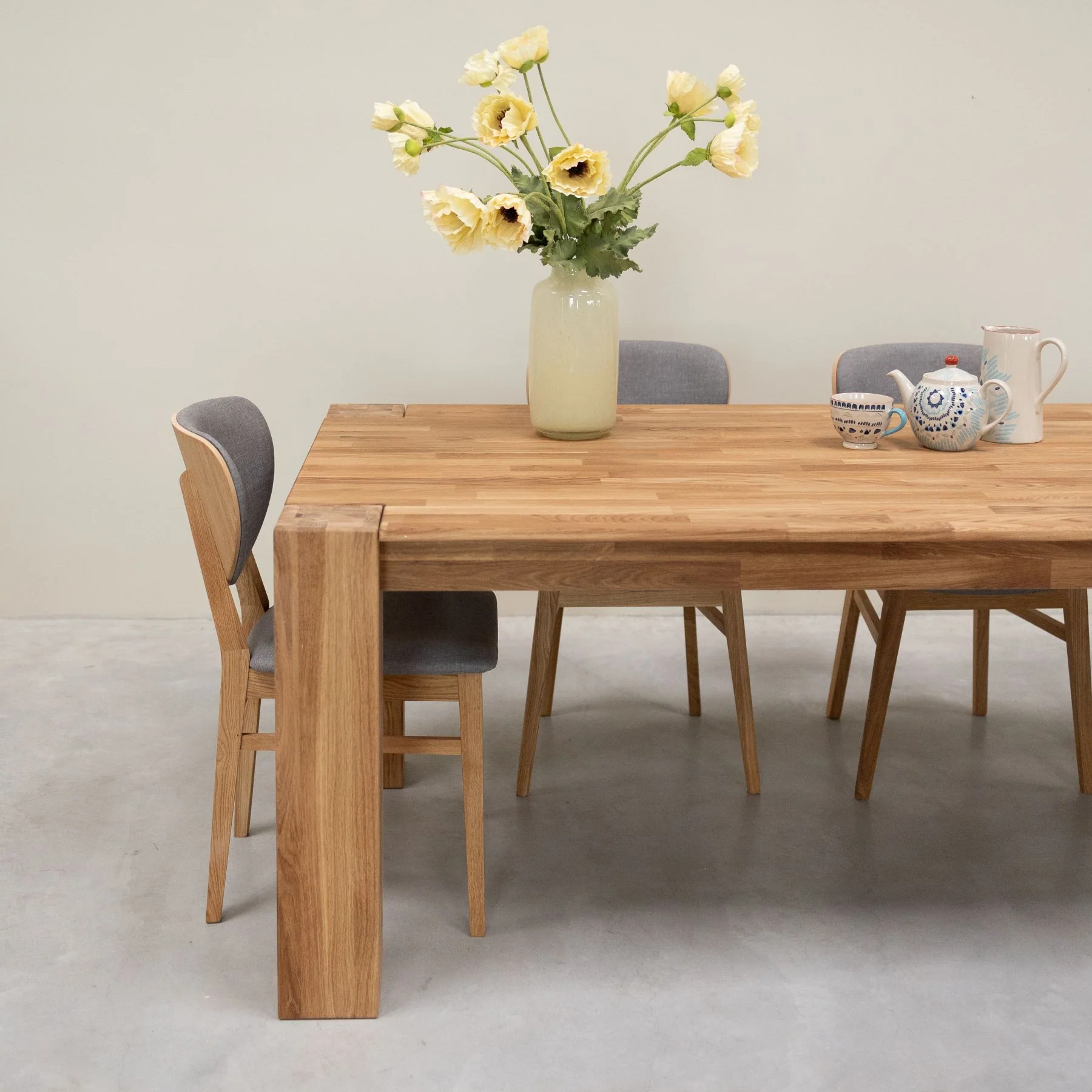 Tavolo da pranzo in rovere massello Mauritz 3 | NordicStory - Image 5