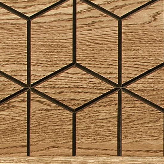Scaffale da parete in rovere MOZAIK 34 | LoftStory - Image 3