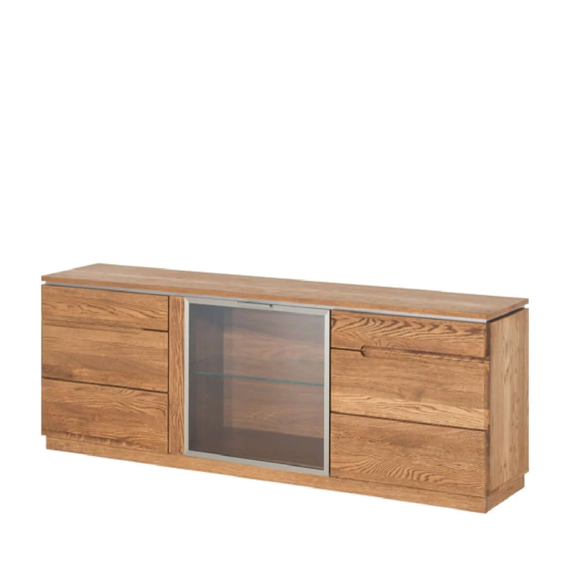 Comodino o mobile TV in rovere MONTENEGRO 26 | LoftStory - Image 5