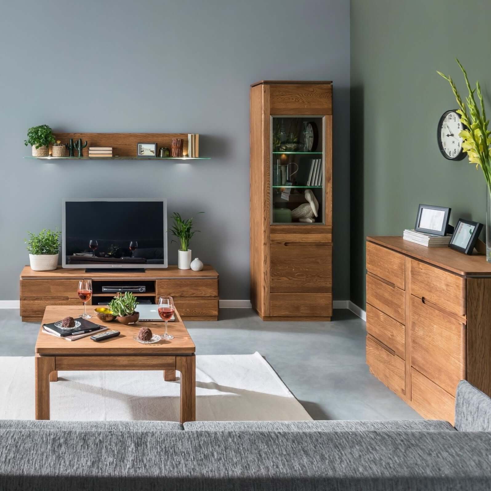 Comodino o mobile TV in rovere MONTENEGRO 26 | LoftStory - Image 6
