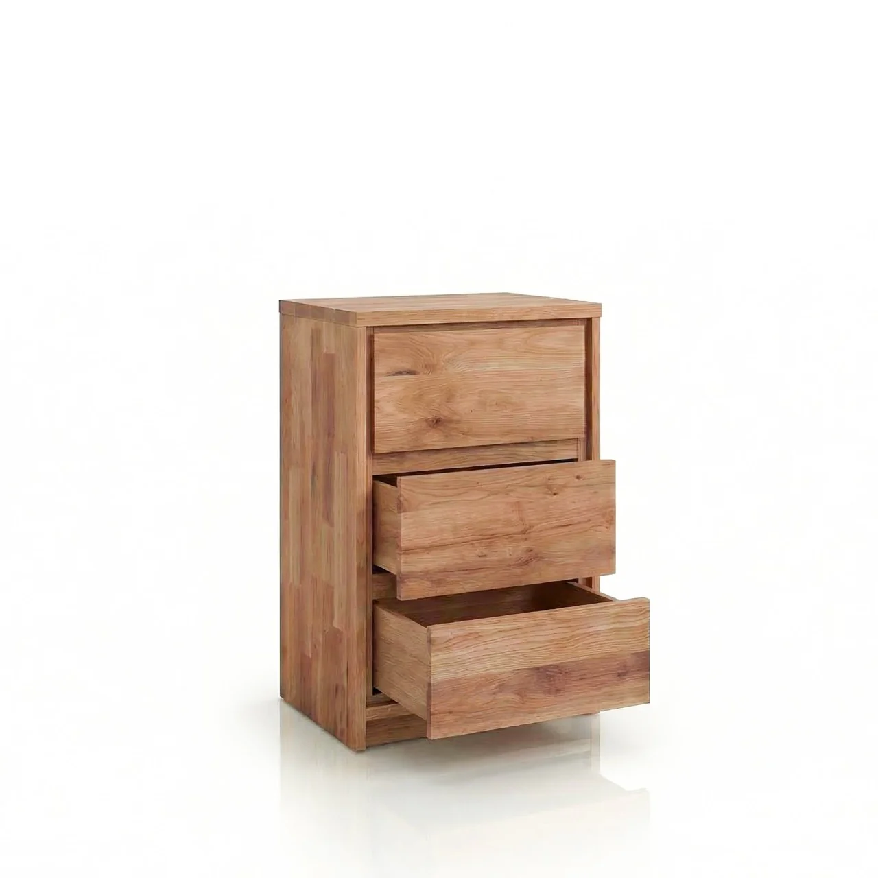 Comodino in rovere massiccio dell'Oregon 30 | NordicStory - Image 3