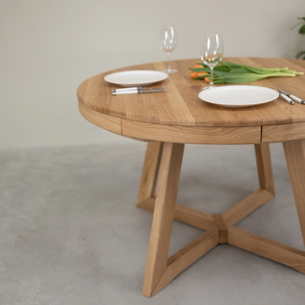 Tavolo da pranzo allungabile in rovere massiccio Escandi Atelier | NordicStory - Image 11