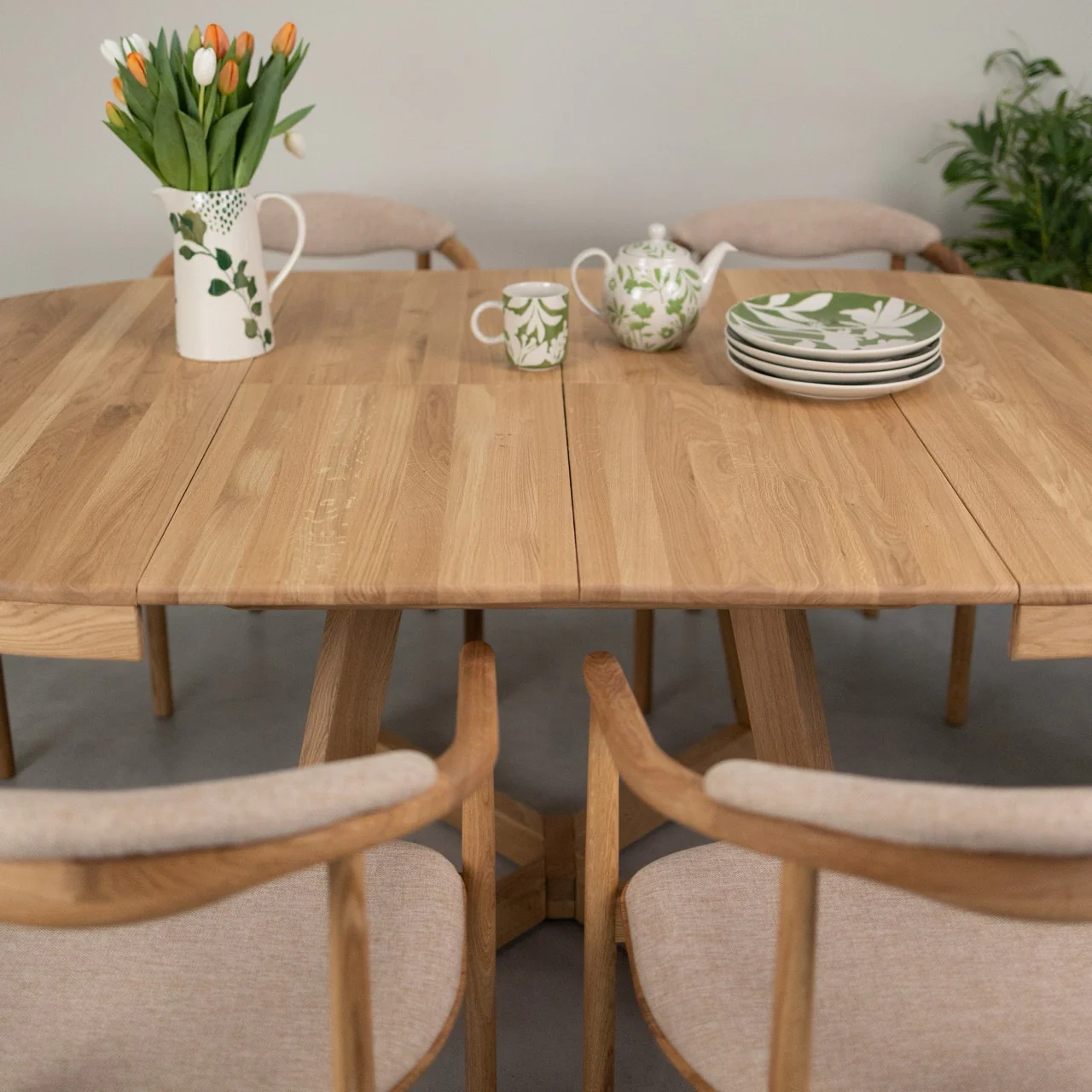 Tavolo da pranzo allungabile in rovere massiccio Escandi Atelier | NordicStory - Image 15