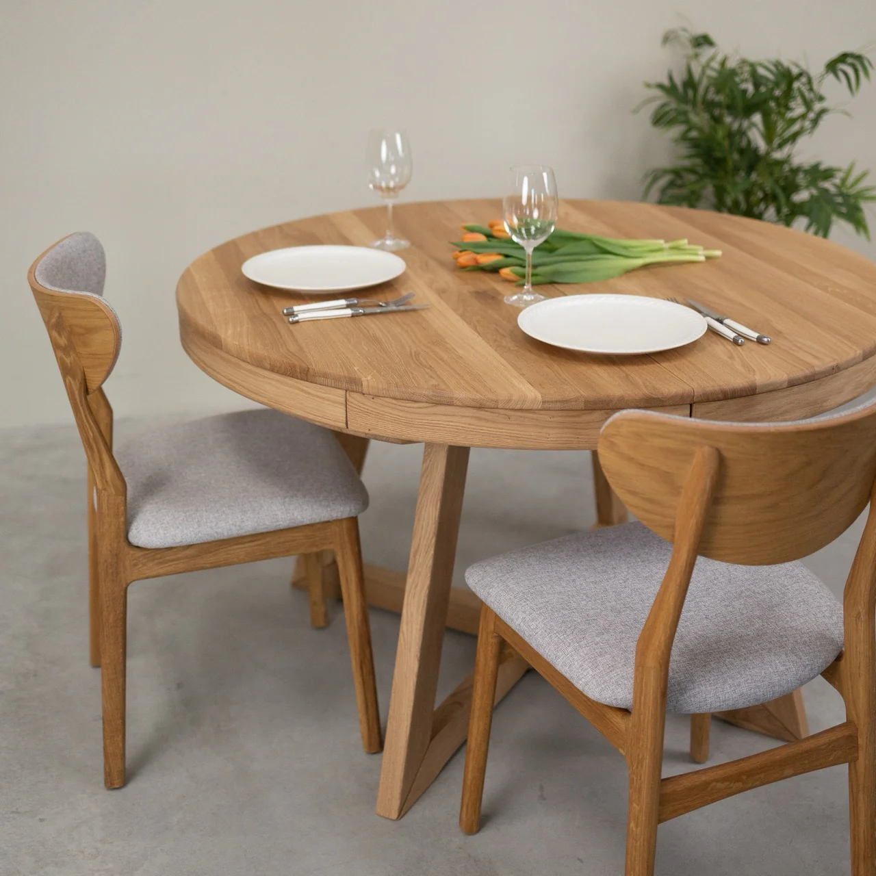Tavolo da pranzo allungabile in rovere massiccio Escandi Atelier | NordicStory - Image 17
