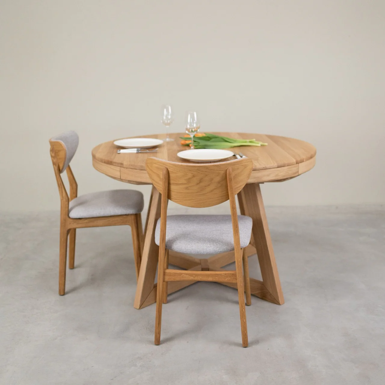 Tavolo da pranzo allungabile in rovere massiccio Escandi Atelier | NordicStory - Image 18