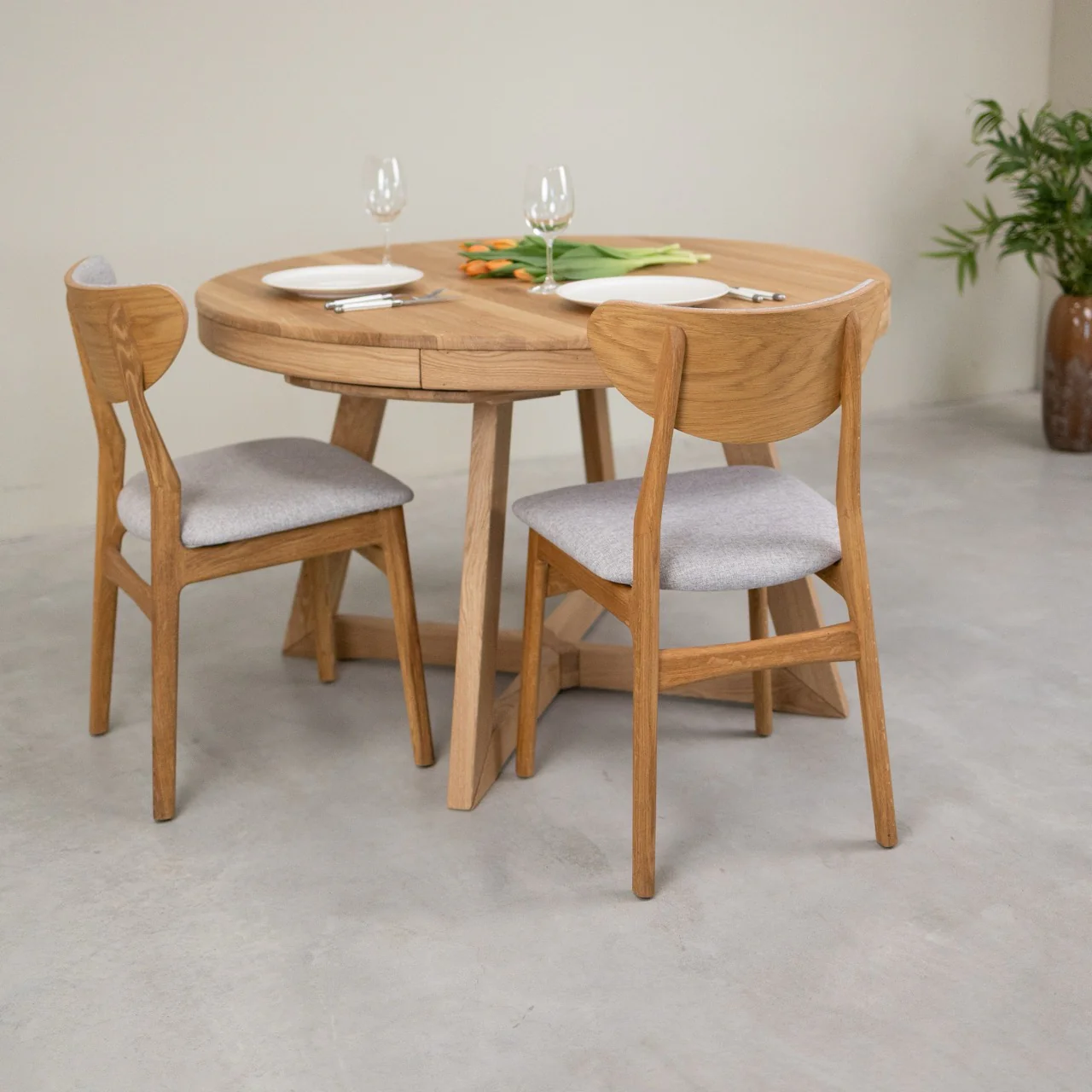Tavolo da pranzo allungabile in rovere massiccio Escandi Atelier | NordicStory - Image 19