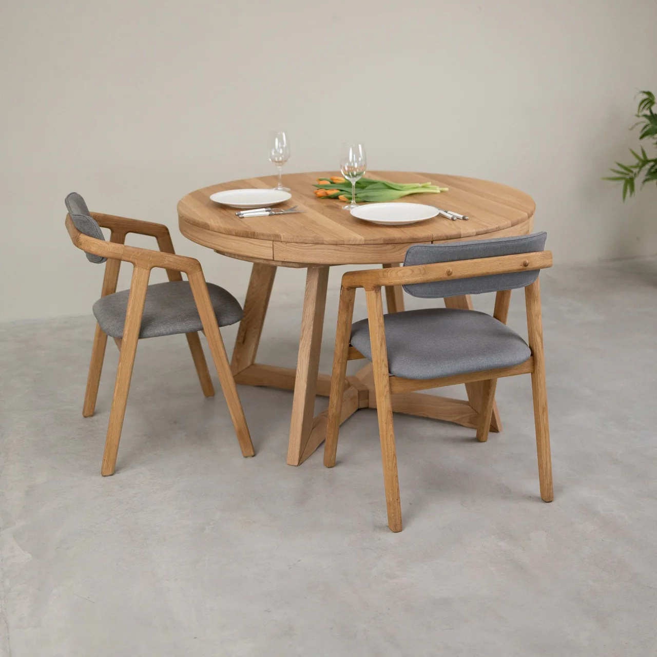 Tavolo da pranzo allungabile in rovere massiccio Escandi Atelier | NordicStory - Image 24