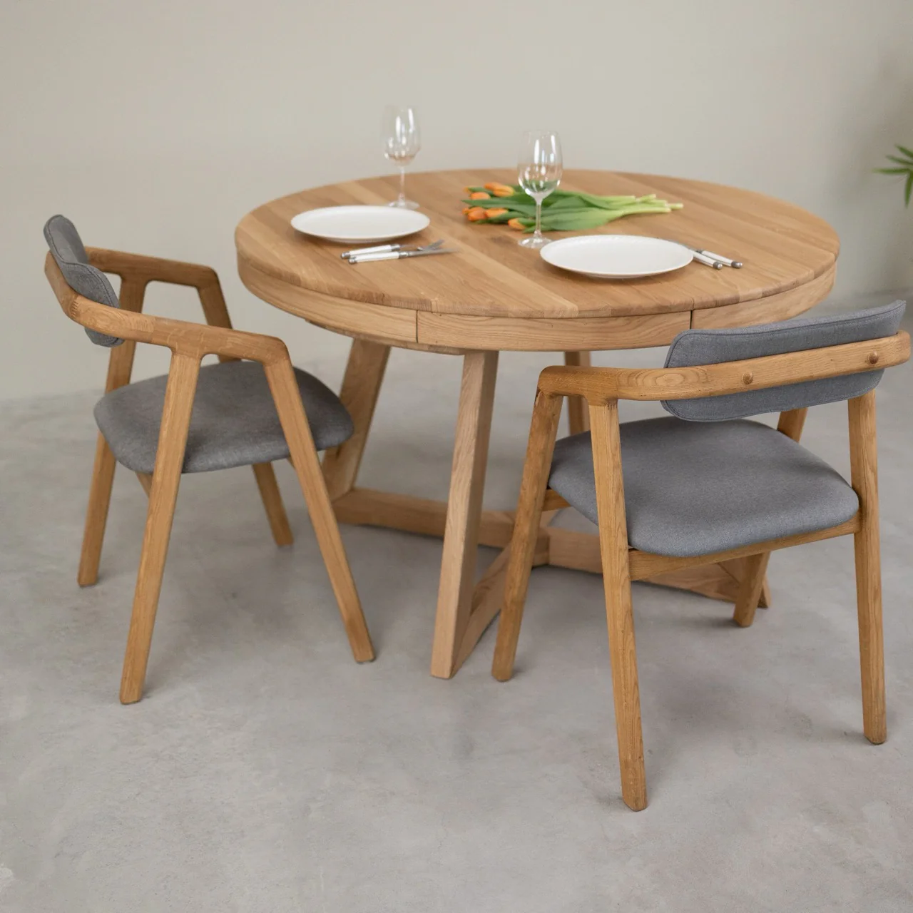 Tavolo da pranzo allungabile in rovere massiccio Escandi Atelier | NordicStory - Image 27