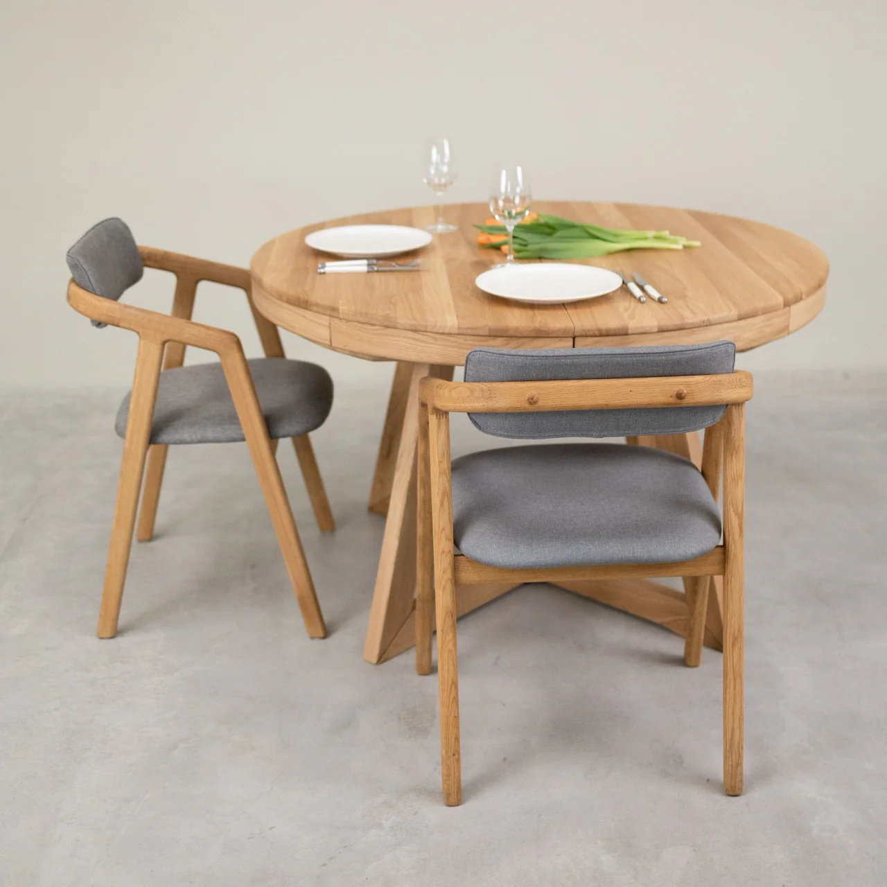 Tavolo da pranzo allungabile in rovere massiccio Escandi Atelier | NordicStory - Image 28