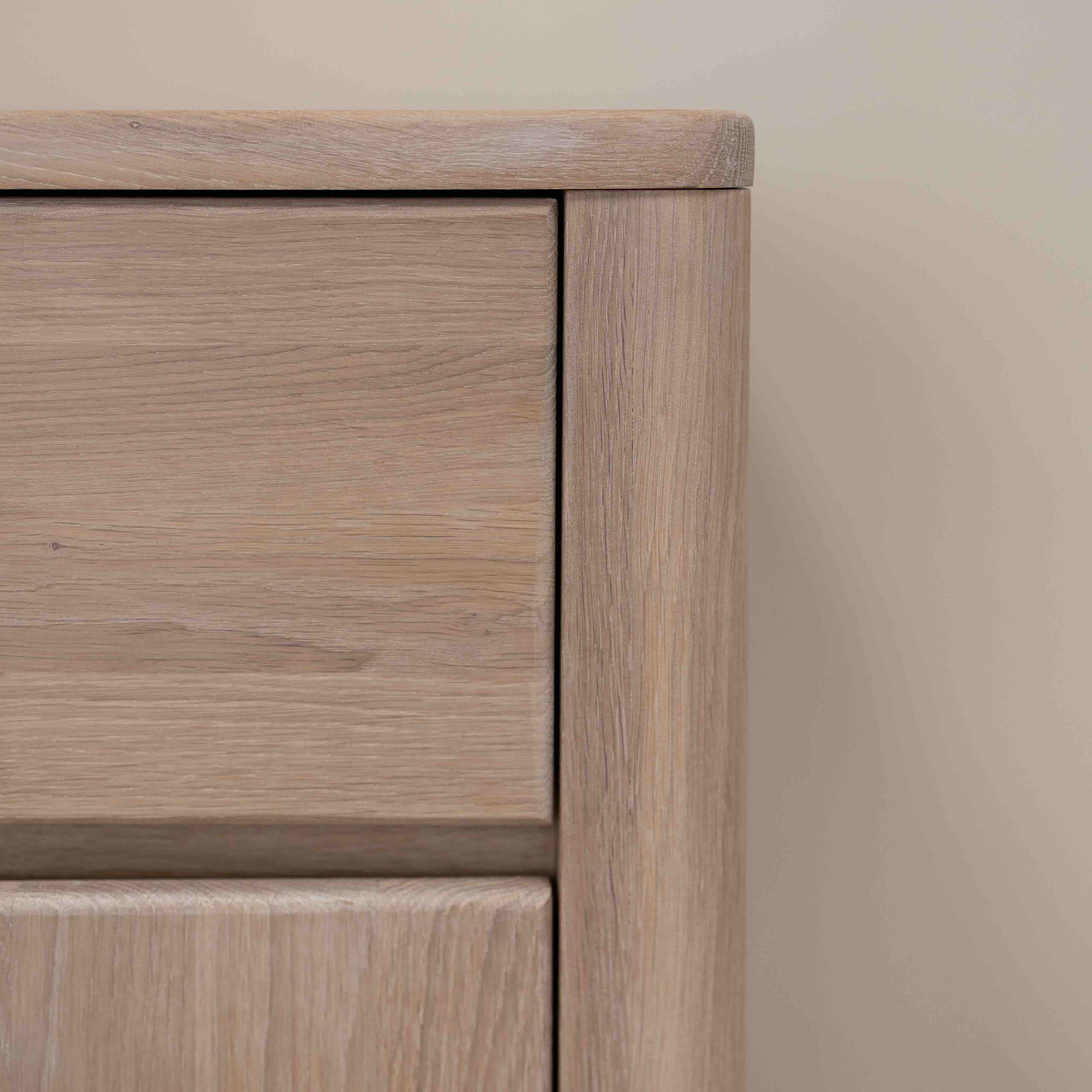 Credenza Comò in legno massello di rovere Elsa 2 | NordicStory - Image 6