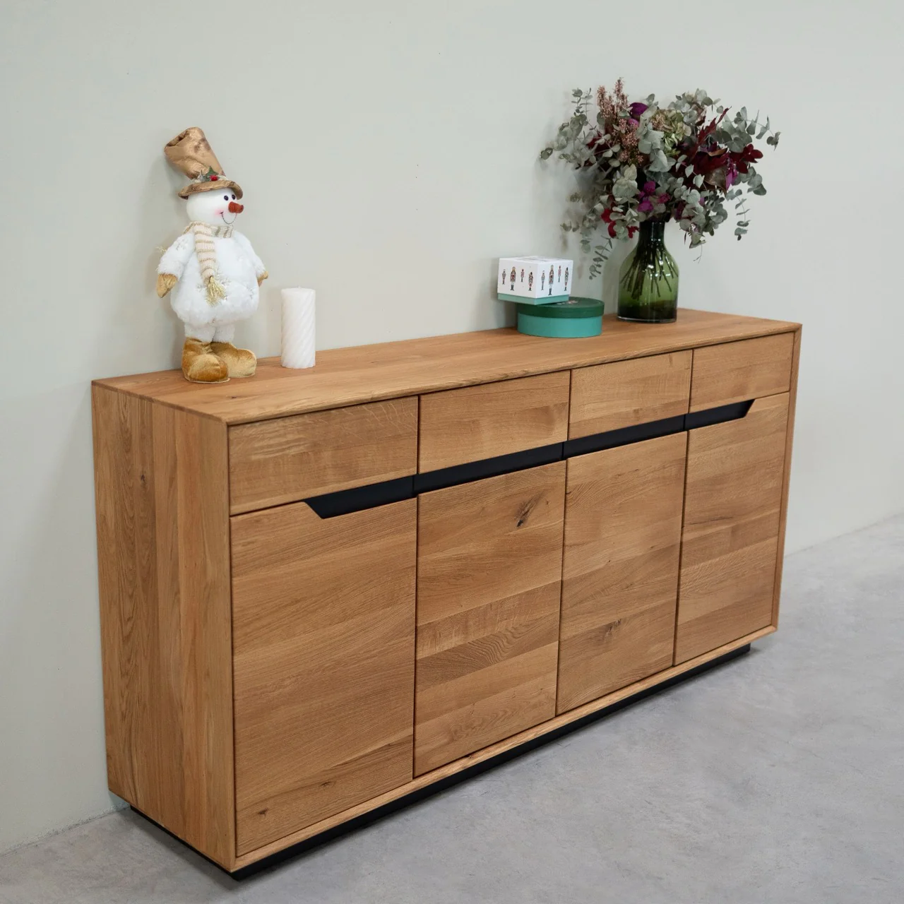 Credenza in legno massello di rovere Bremen | NordicStory - Image 5