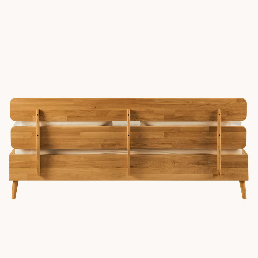 Letto in legno massello di rovere Escandi 2 | NordicStory - Image 4