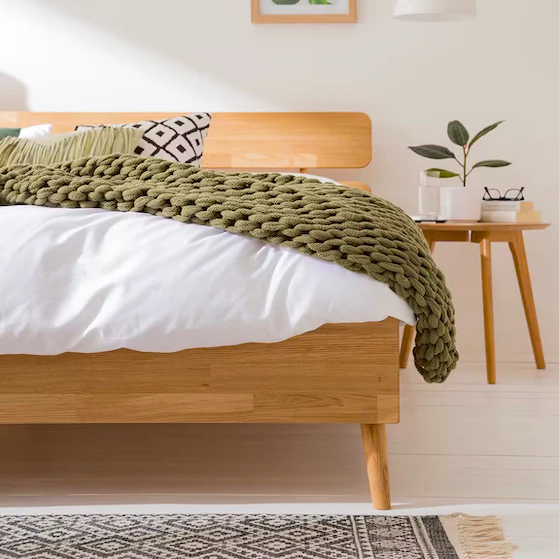 Letto in legno massello di rovere Escandi 2 | NordicStory - Image 7