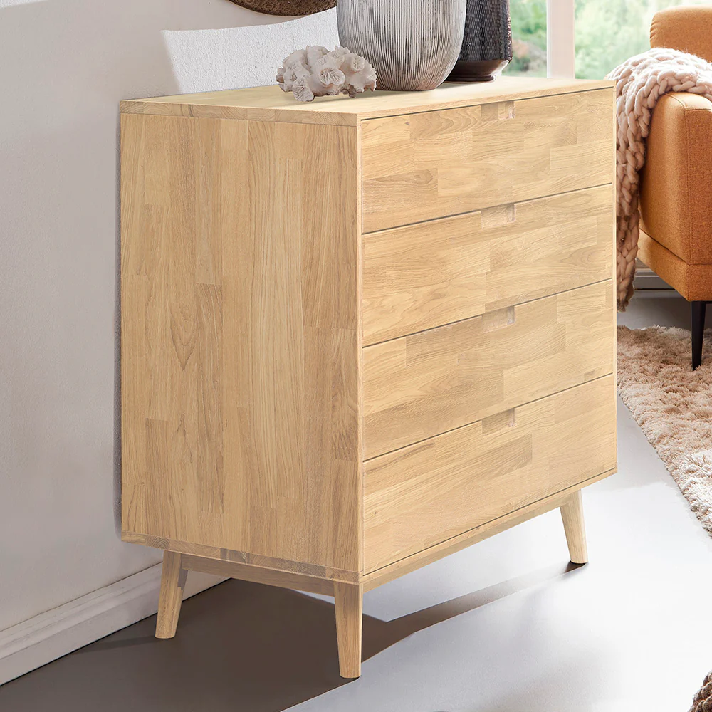 Comò in legno massello di rovere Escandi 1 | NordicStory - Image 9