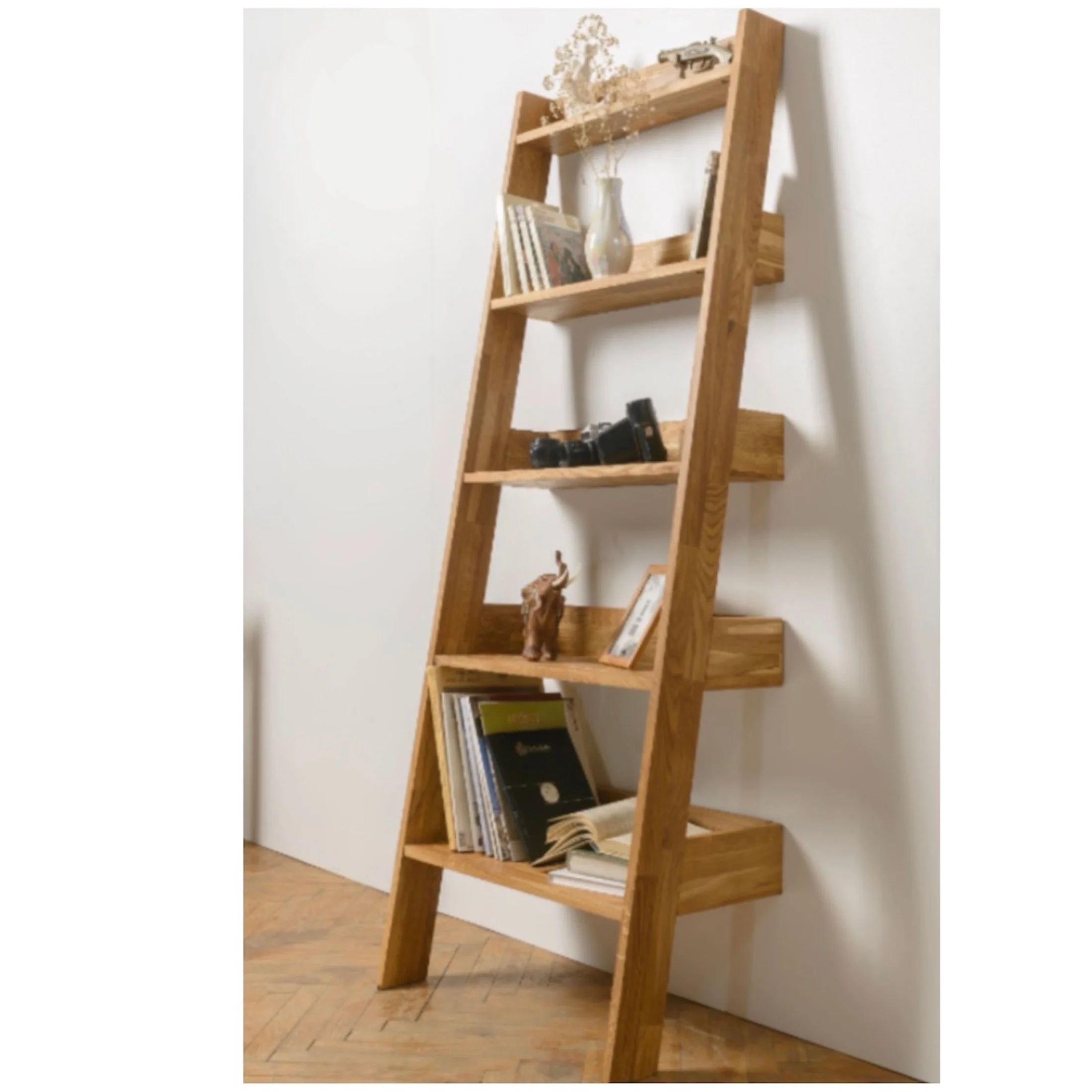 Scaffale Libreria in legno massello di rovere Escandi | NordicStory - Image 5