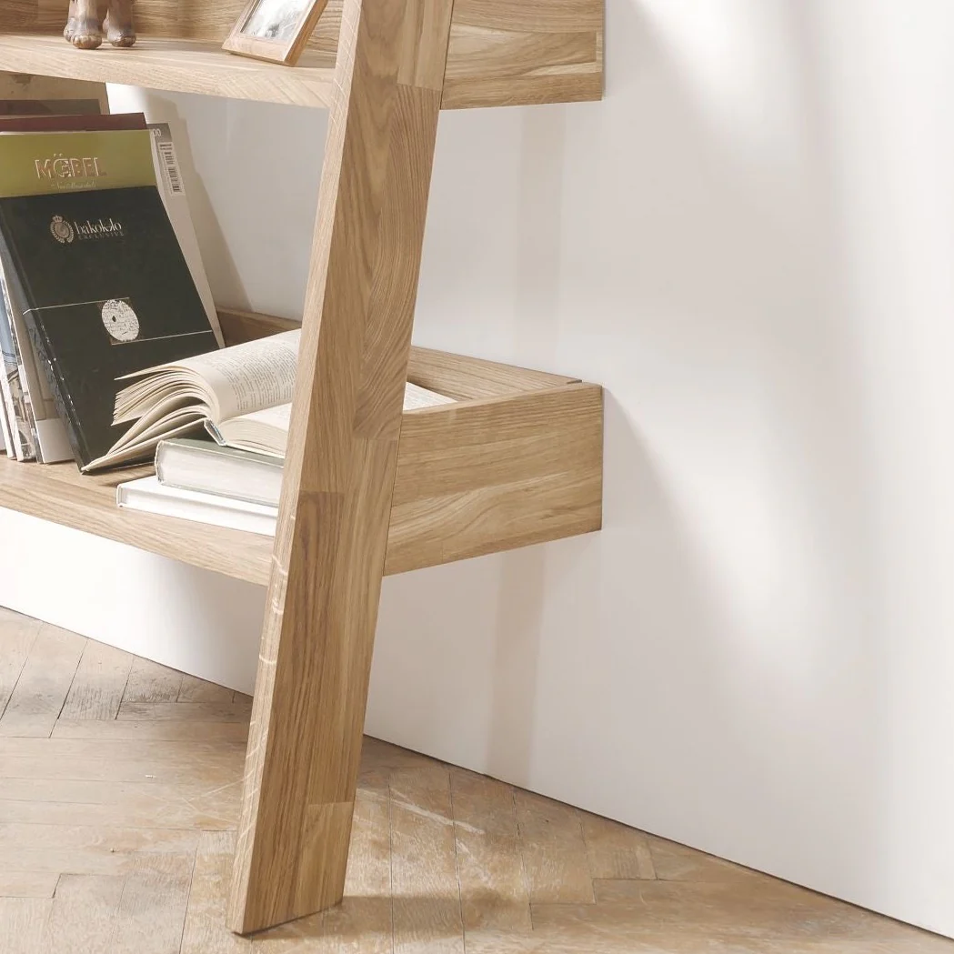 Scaffale Libreria in legno massello di rovere Escandi | NordicStory - Image 8