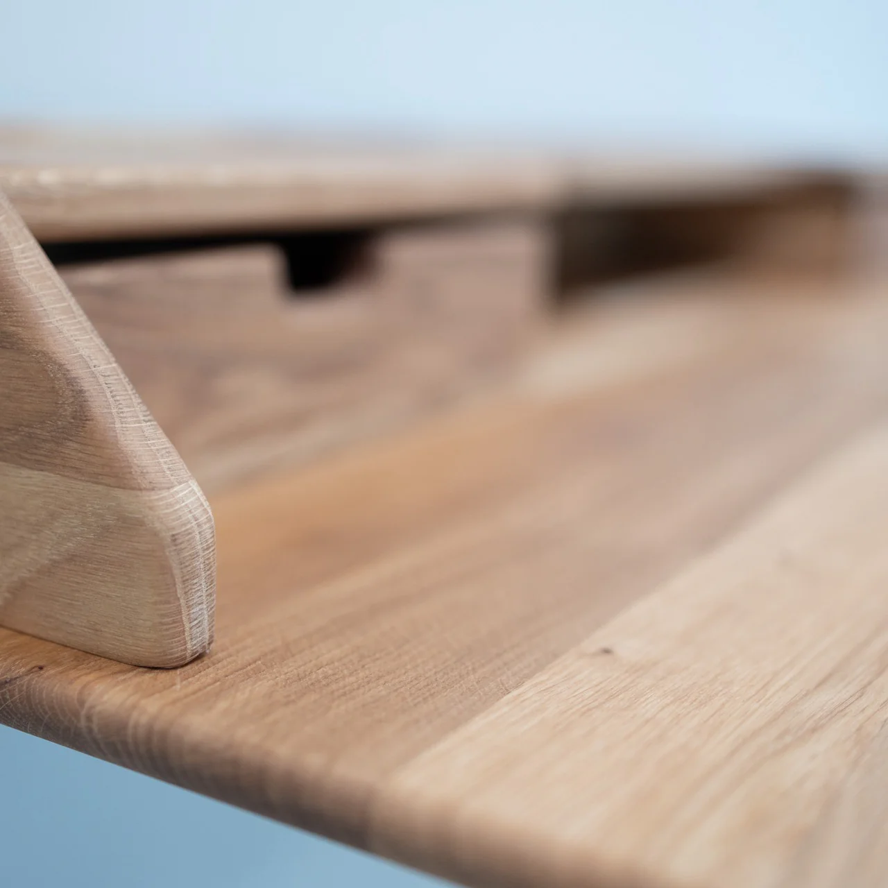 Scrivania in legno massello di quercia Ana | NordicStory - Image 6