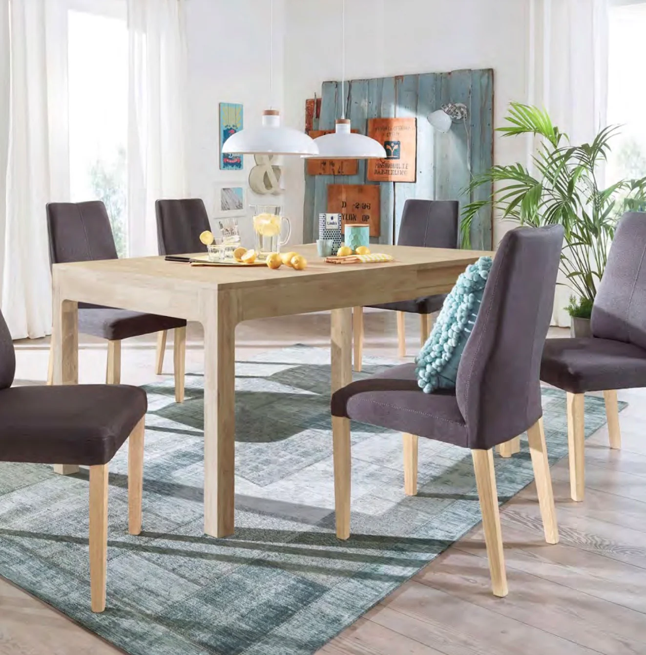 Tavolo da pranzo allungabile in rovere massiccio Marsi | NordicStory - Image 14