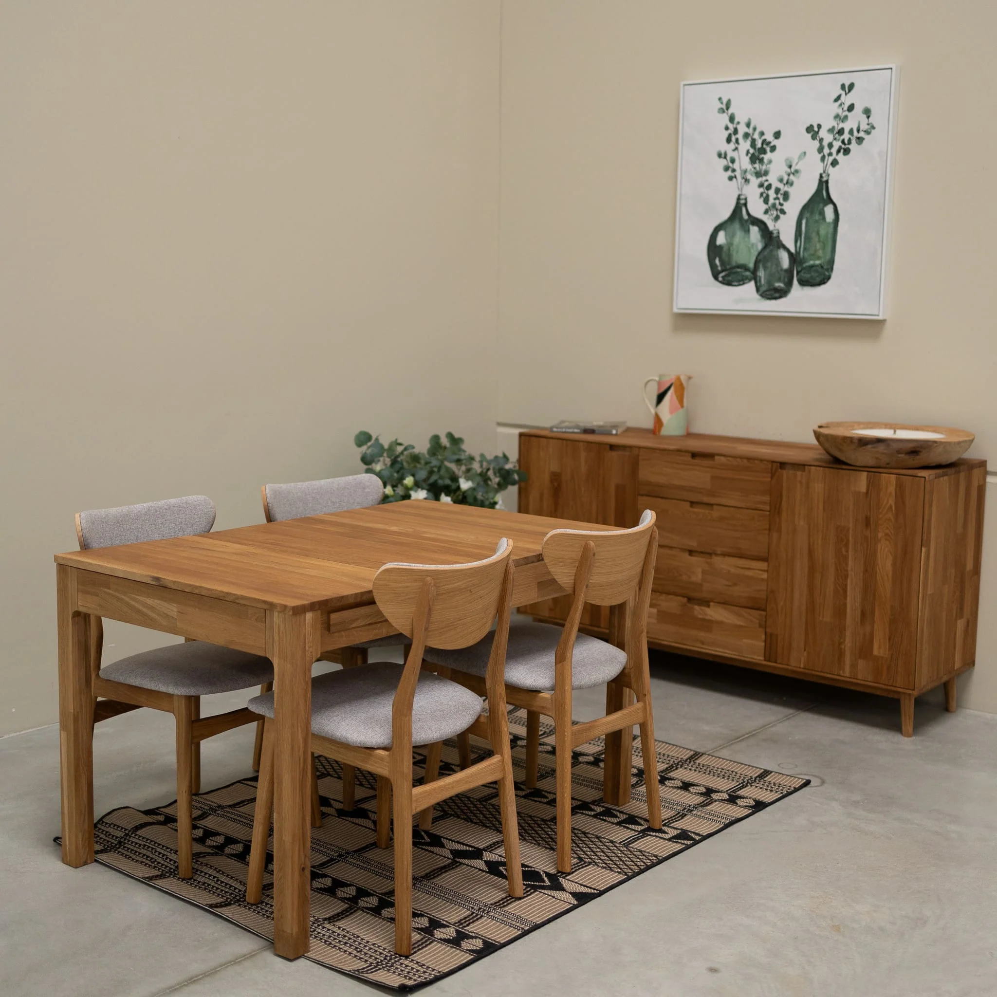 Tavolo da pranzo allungabile in rovere massiccio Marsi | NordicStory - Image 6