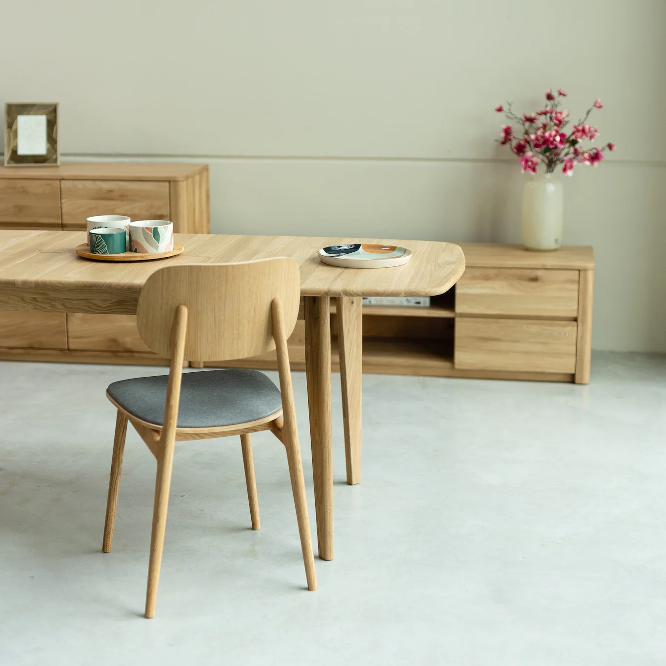 Tavolo da pranzo allungabile in rovere massiccio Monty | NordicStory - Image 12