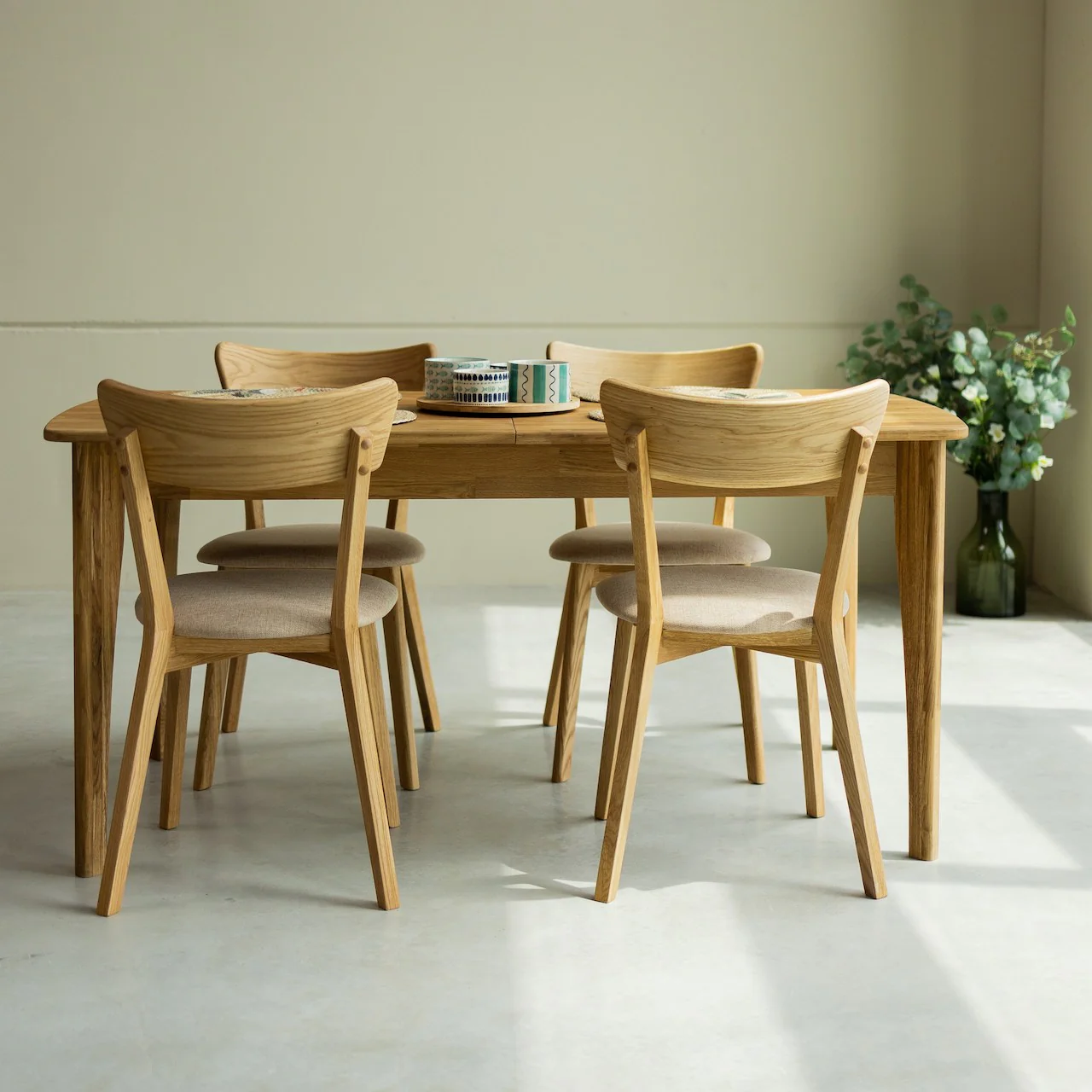 Tavolo da pranzo allungabile in rovere massiccio Monty | NordicStory - Image 8