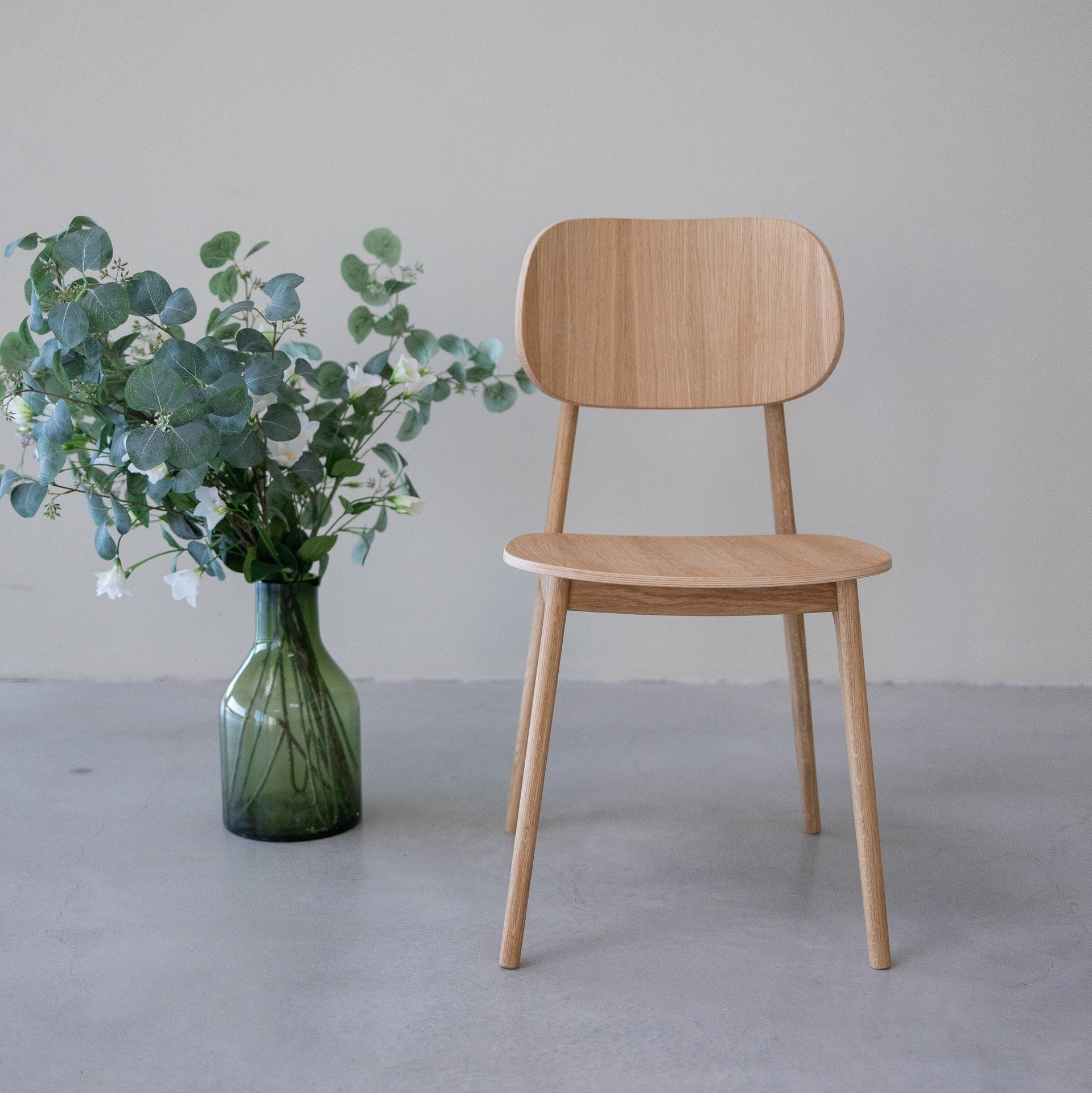 Confezione da 2 o 4 sedie da pranzo Varde, struttura in rovere massiccio | NordicStory - Image 6