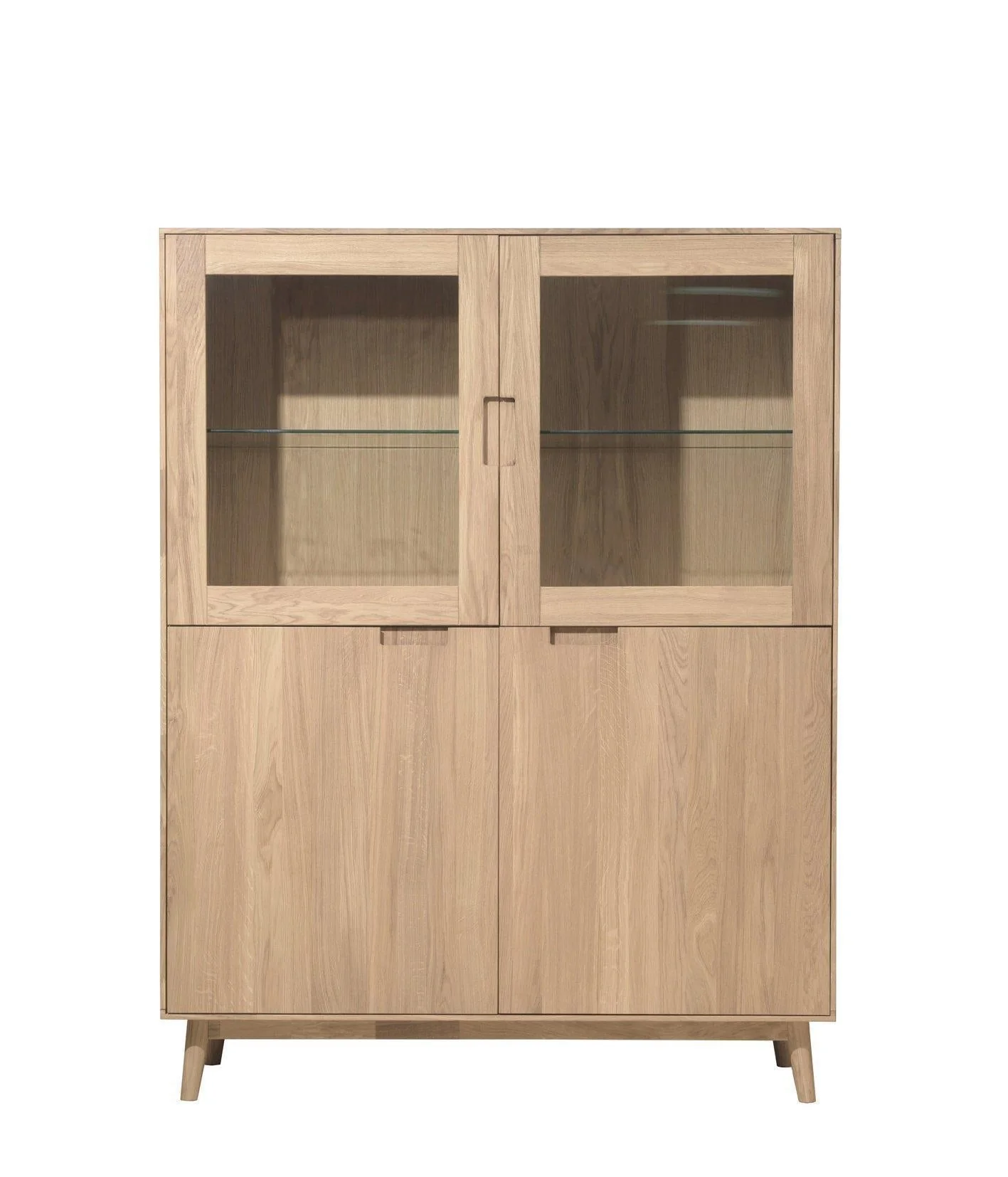 Armadio vetrina in legno massello di rovere Escandi 3 | NordicStory - Image 13